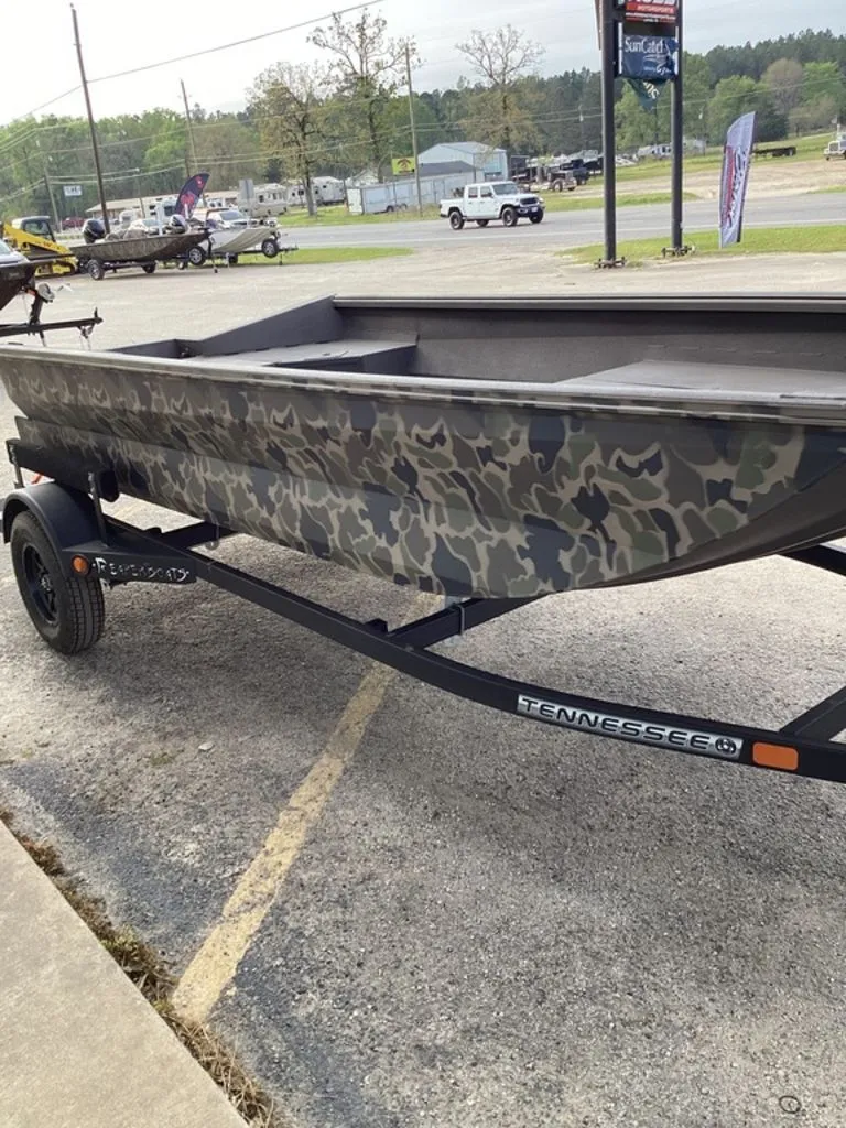 Slide: The Image of Camouflage boat Reaper 656 on trailer, year 2026. - 10