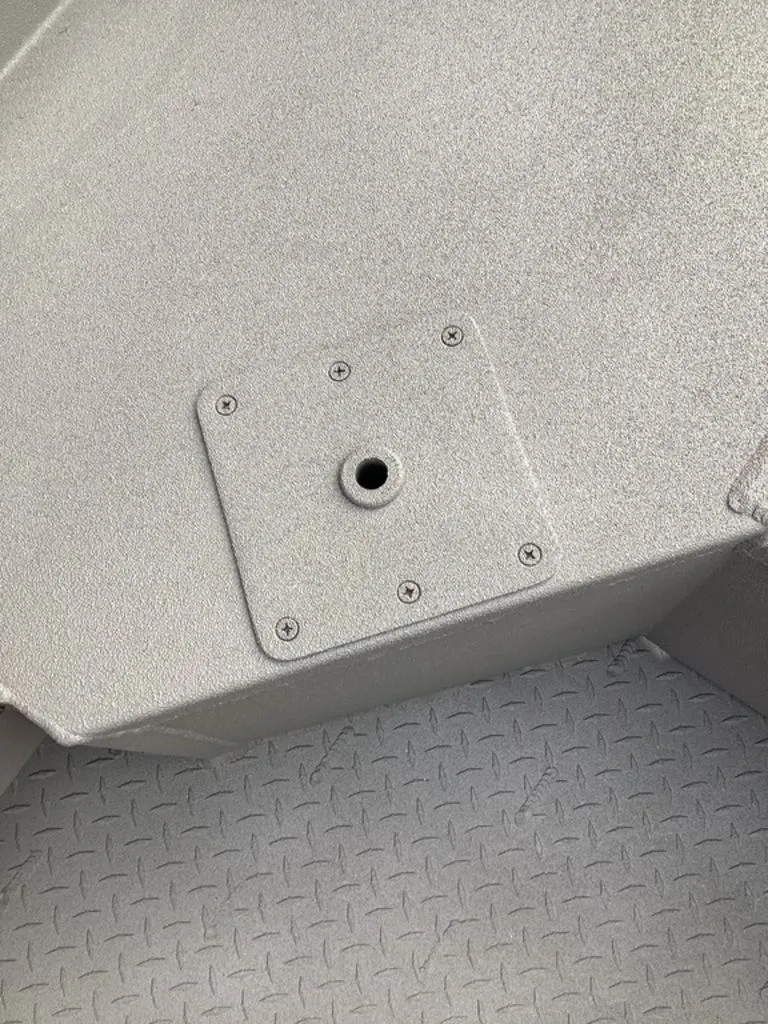 Slide: The Image of Reaper 656 boat floor with mounting plate, year 2026. - 16