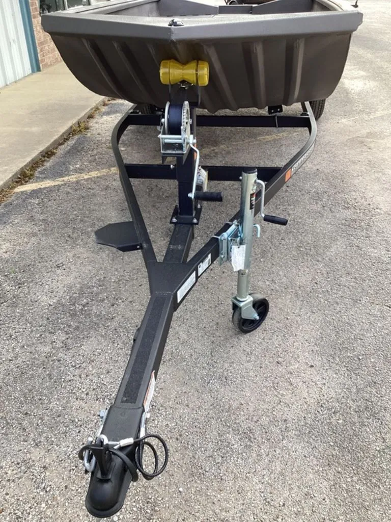 Slide: The Image of Reaper 656 boat trailer, model year 2026, parked on asphalt. - 7