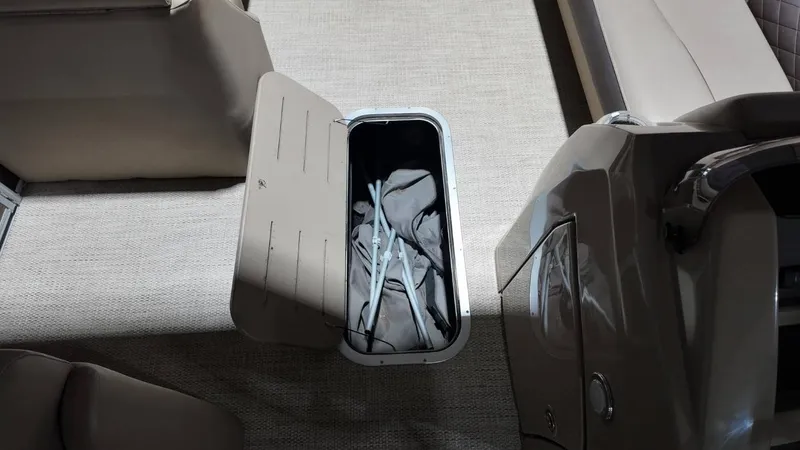 Slide: The Image of Storage compartment in 2019 Bennington SXP SERIES 23SS boat. - 37
