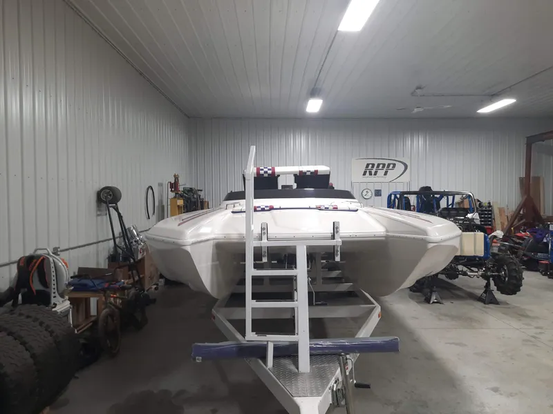 Slide: The Image of Eliminator 25ft Performance Open Bow Catamaran 1999 - 3