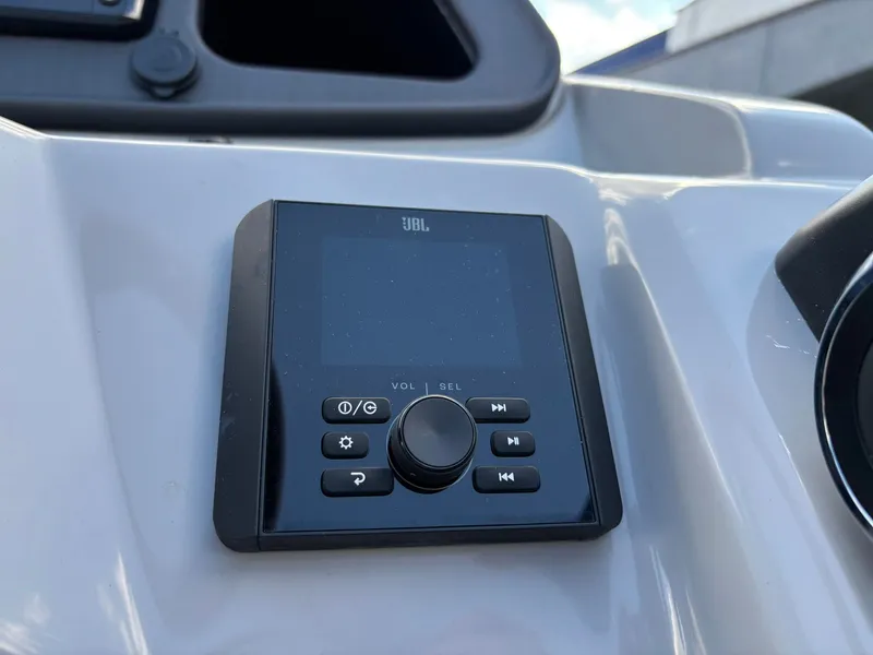 Slide: The Image of JBL control panel on Bentley Pontoons 223 Bolt 2026. - 20