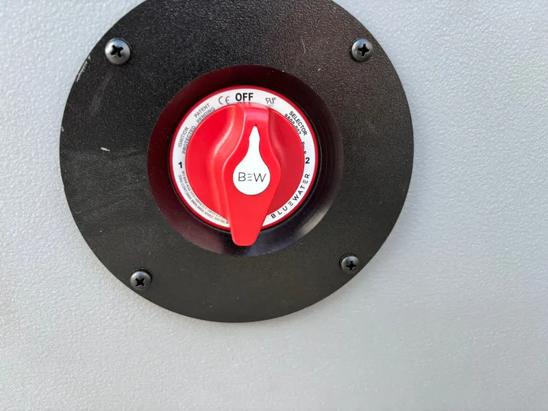 Slide: The Image of Red switch on Bentley Pontoons 223 Bolt 2026. - 31