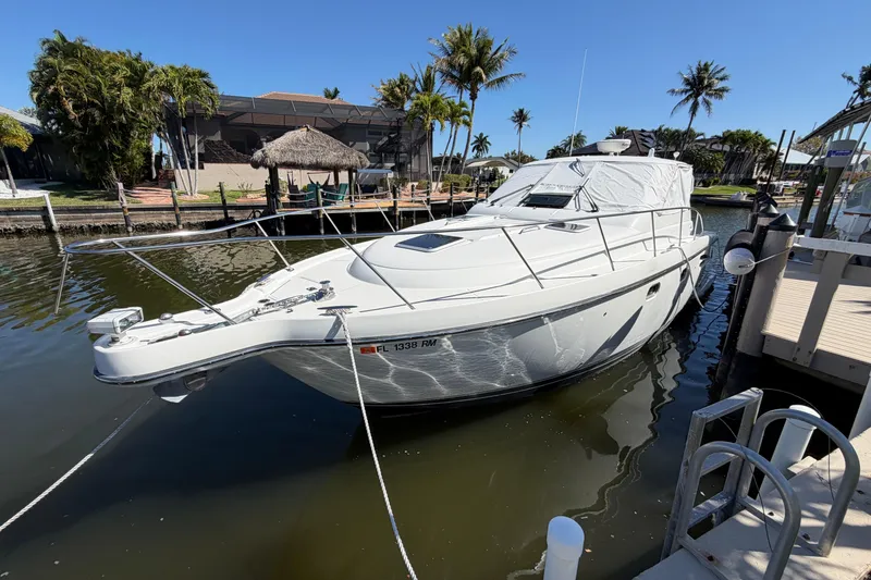 The Image of 2005 Tiara Yachts 3600 Sovran docked in a sunny marina setting. - 0