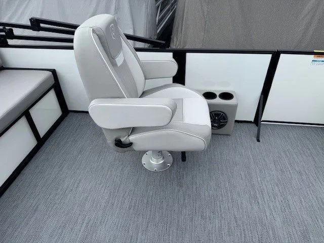Slide: The Image of Luxurious seating on Sweetwater Xperience 2026 pontoon boat. - 20
