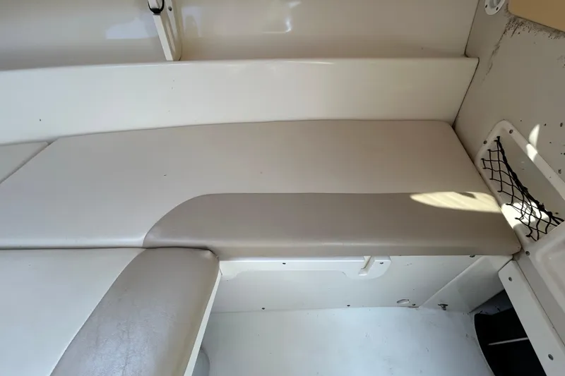 Slide: The Image of Interior of a 2006 Boston Whaler 205 Conquest boat. - 62