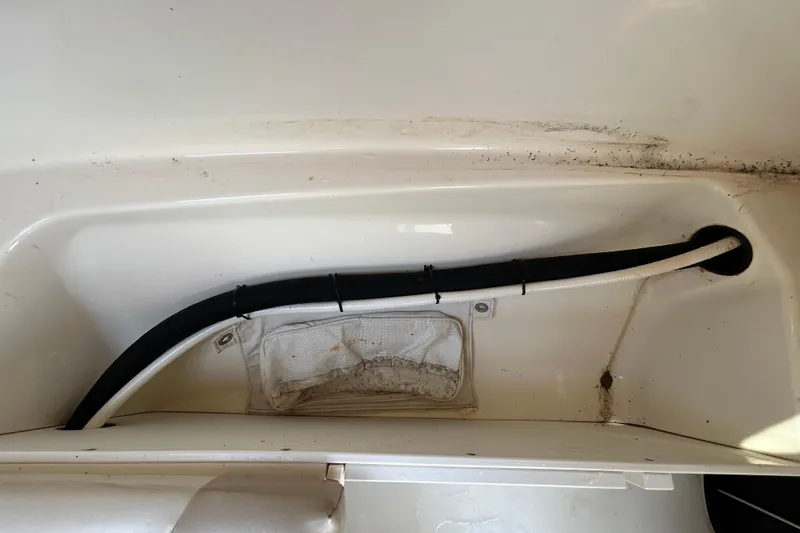 Slide: The Image of Interior of a 2006 Boston Whaler 205 Conquest boat. - 64