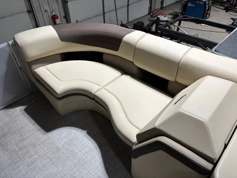 Slide: The Image of Luxurious seating in South Bay 500 Series 523SB2 3.0 boat, 2023 model. - 13