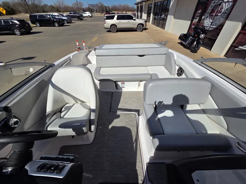 Slide: The Image of Interior of a 2019 Regal 1900 ES Bowrider boat. - 12