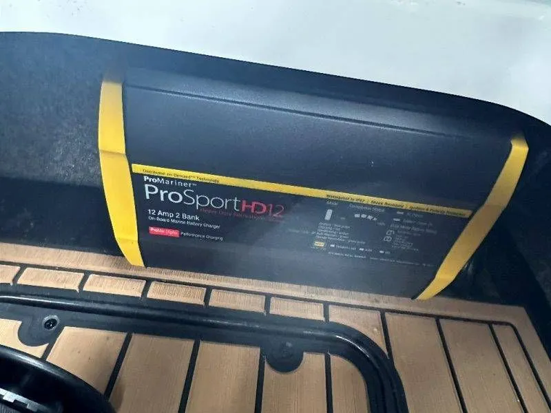 Slide: The Image of ProMariner ProSport HD12 charger in Nautique G23 boat, 2022 model. - 18