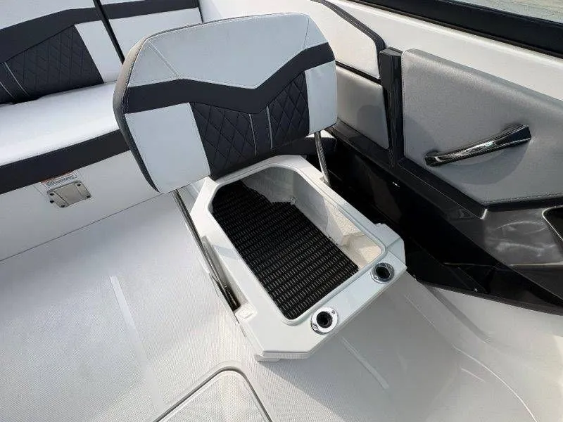Slide: The Image of Interior of 2023 Monterey 218SS Super Sport with under-seat storage. - 20