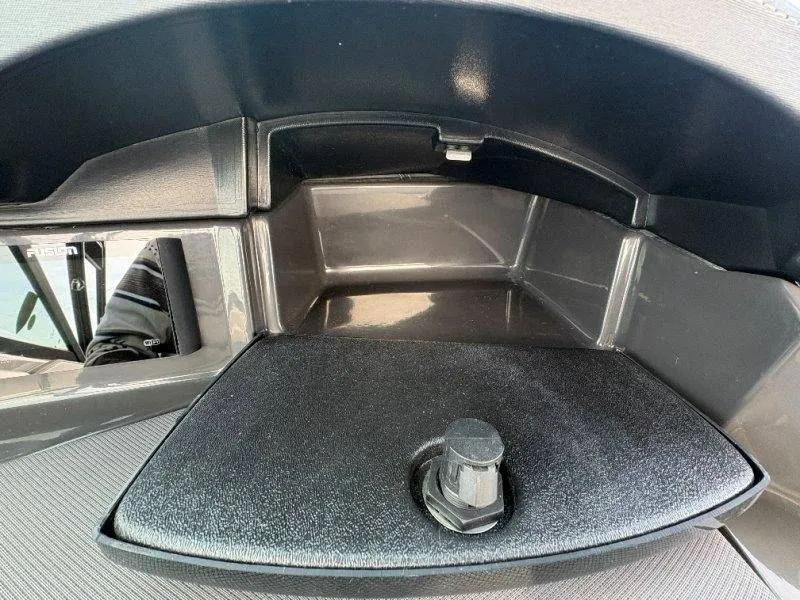 Slide: The Image of Interior of 2023 Monterey 218SS Super Sport with storage compartment. - 31