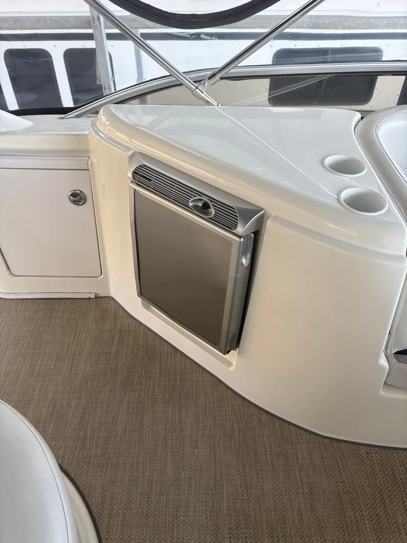 Slide: The Image of Interior of a 2007 Meridian 459 Motoryacht with refrigerator. - 12