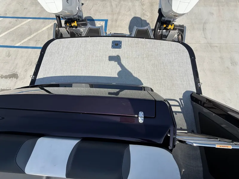 Slide: The Image of Avalon Excalibur Carbon Series Elite Windshield - 27 FT w/ Twin 400HP Mercury V10's! 2026 - 14