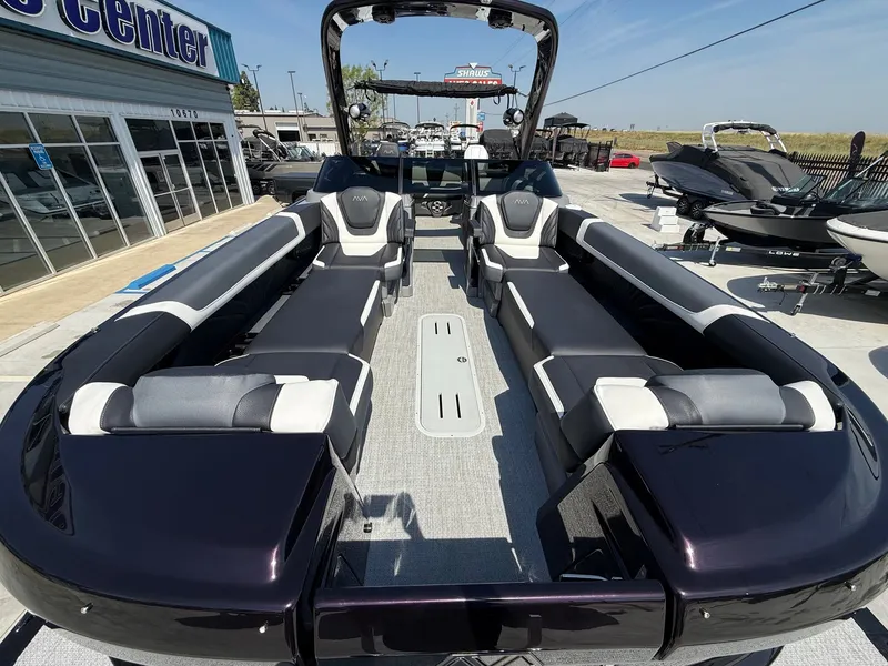 Slide: The Image of Avalon Excalibur Carbon Series Elite Windshield - 27 FT w/ Twin 400HP Mercury V10's! 2026 - 4