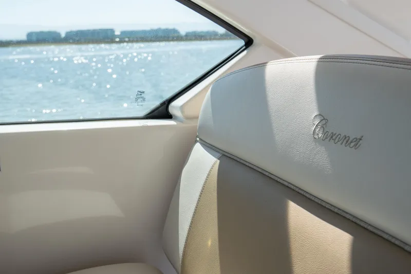 Slide: The Image of Interior of 2012 Tiara Yachts 3100 Coronet with ocean view. - 19