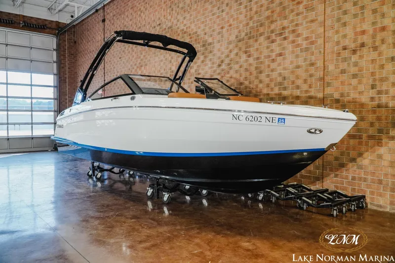 The Image of 2025 Cobalt R4 boat in showroom at Lake Norman Marina. - 3