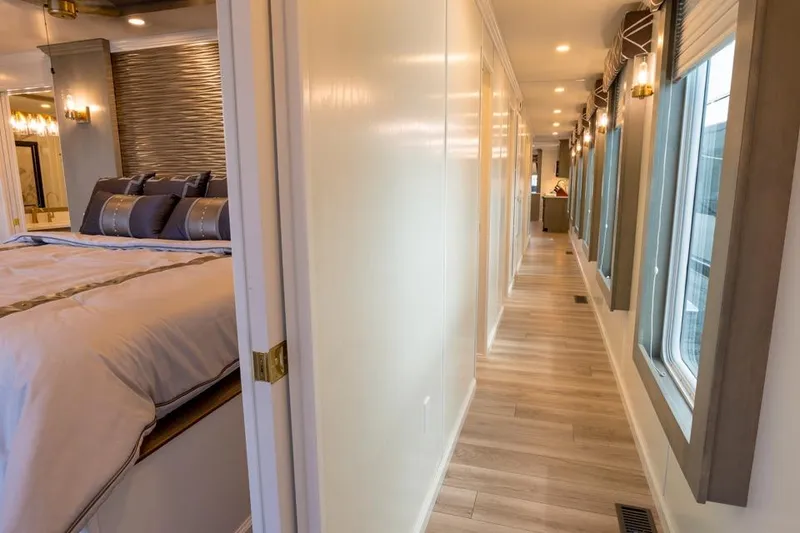 Slide: The Image of Luxurious Sumerset Luxe III 2026 interior with elegant bedroom and modern hallway design. - 7