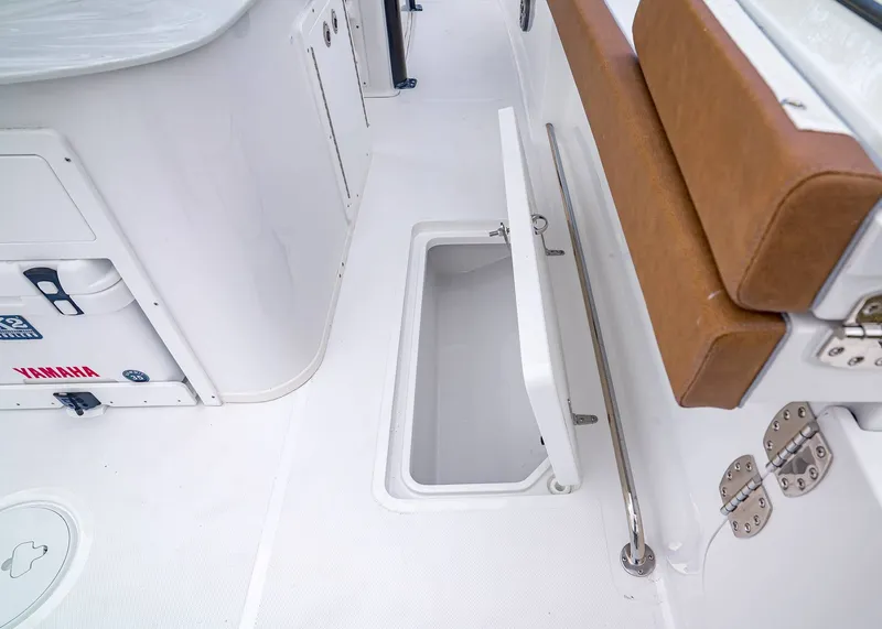Slide: The Image of Interior of Sea Hunt ULTRA 305 CB boat, year 2026. - 17