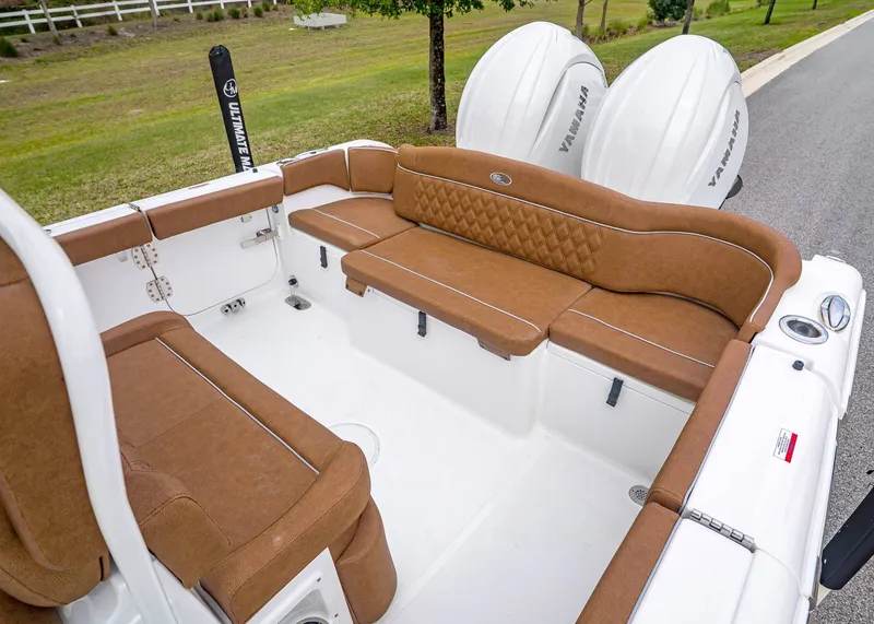 Slide: The Image of Interior of Sea Hunt Ultra 265 SE boat, 2026 model. - 6