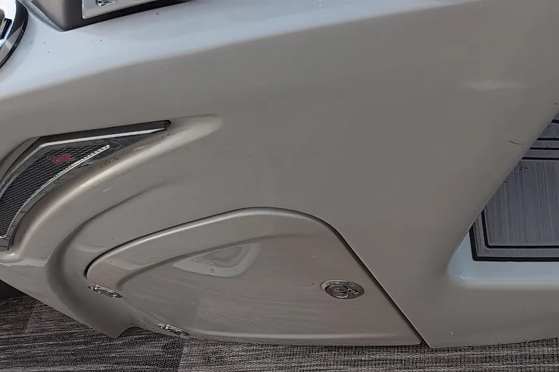 Slide: The Image of 2024 Ranger 2500LS boat interior detail with sleek design and modern finishes. - 60