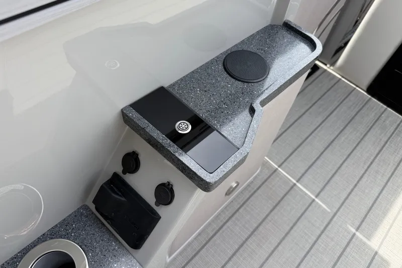 Slide: The Image of Control panel of 2025 Balise HORIZON 24C boat with modern design and features. - 22