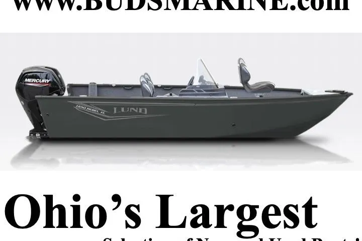 The Image of 2026 Lund 1650 Rebel XL SS boat with Mercury engine, advertised by Bud's Marine in Ohio. - 0