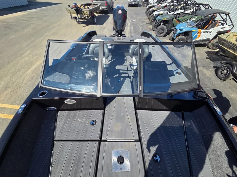 Slide: The Image of Vexus Boats ADX190 2026 on a lot with other vehicles. - 15