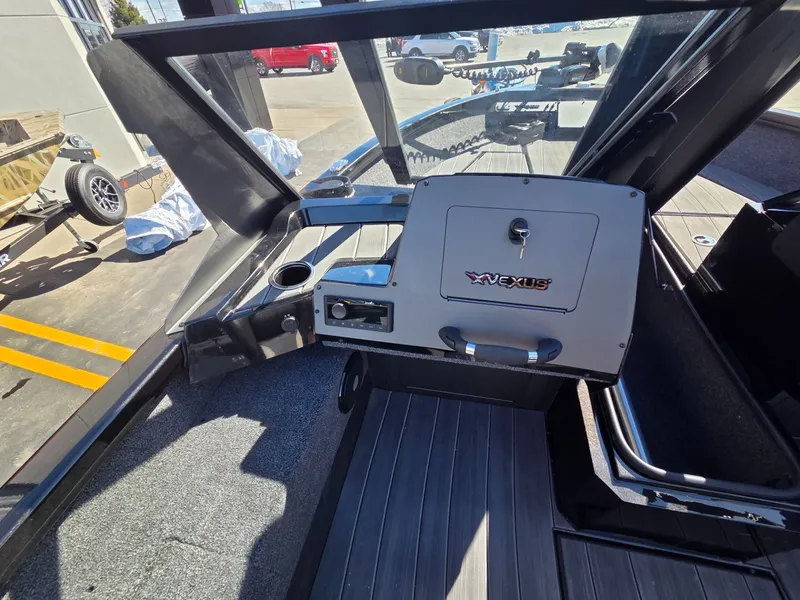 Slide: The Image of Interior view of 2026 Vexus Boats ADX190 cockpit. - 17