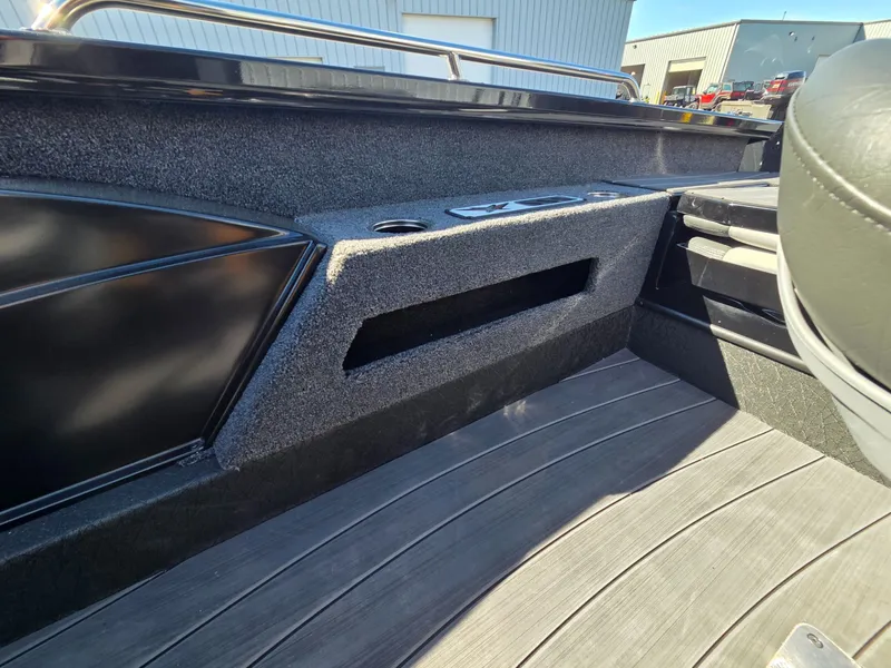 Slide: The Image of Interior view of 2026 Vexus Boats ADX190, featuring gray flooring. - 28