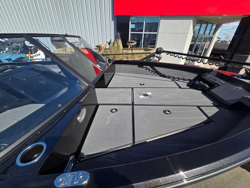 Slide: The Image of 2026 Vexus Boats ADX190 with sleek deck design. - 8