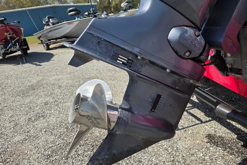 Slide: The Image of Outboard motor of 2020 Starcraft Limited Runabout 172 OB Sport boat. - 8