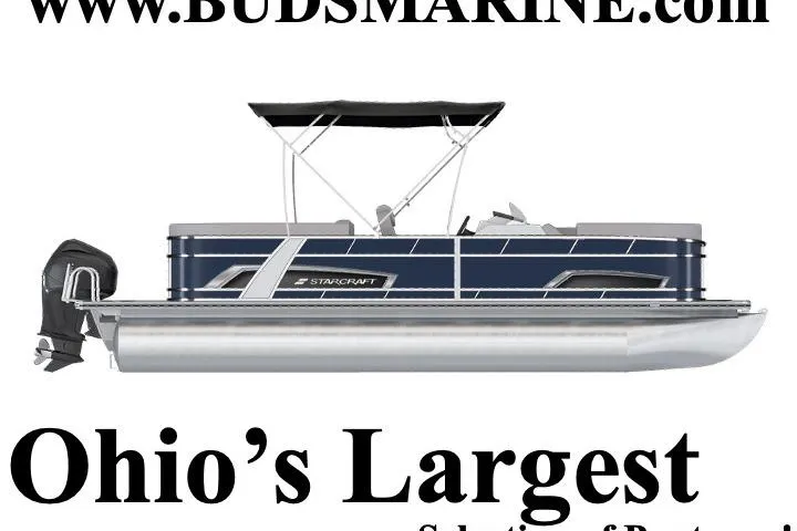The Image of 2026 Starcraft EX 20 Q DH pontoon boat, Ohio's largest selection, Bud's Marine. - 0