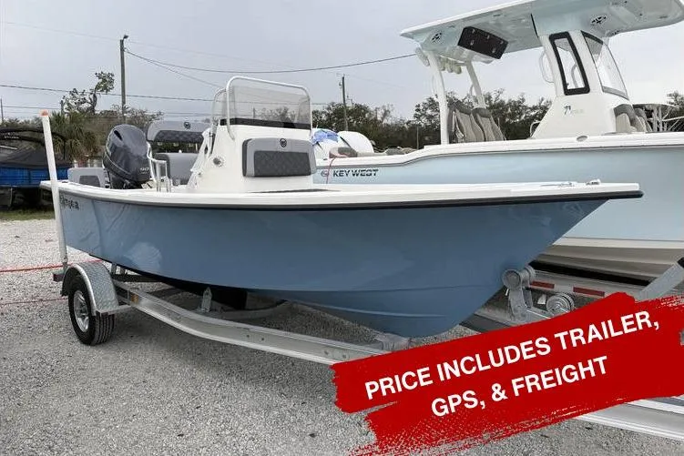 The Image of 2026 May-Craft 182 boat on trailer, includes GPS and freight. - 1