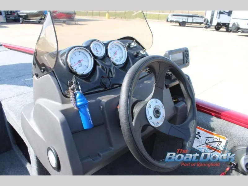 Slide: The Image of Dashboard of a Pro 170 boat, model year 2022. - 11