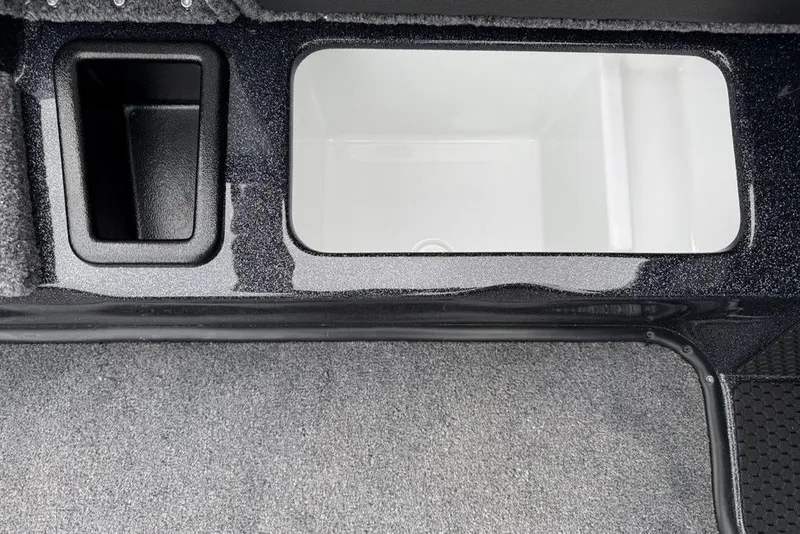 Slide: The Image of Interior compartments of 2026 Phoenix 721 ZXL boat, featuring storage and utility spaces. - 10