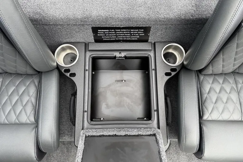 Slide: The Image of Interior of 2026 Phoenix 721 ZXL with cup holders and storage compartment. - 23