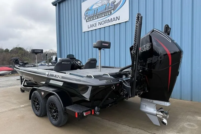 Slide: The Image of 2026 Phoenix 721 ZXL boat with powerful engine at Foothills Marine Center. - 5