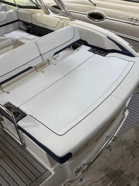 Slide: The Image of 2016 Formula 350 FX Crossover Bowrider, luxurious seating area. - 14