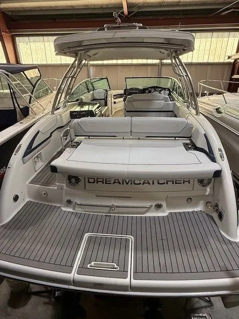 Slide: The Image of 2016 Formula 350 FX Crossover Bowrider interior, named "Dreamcatcher". - 17