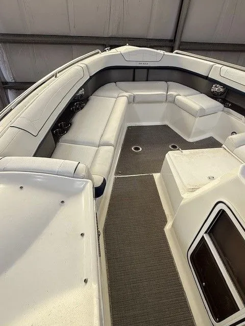 Slide: The Image of Interior of 2016 Formula 350 FX Crossover Bowrider boat. - 18