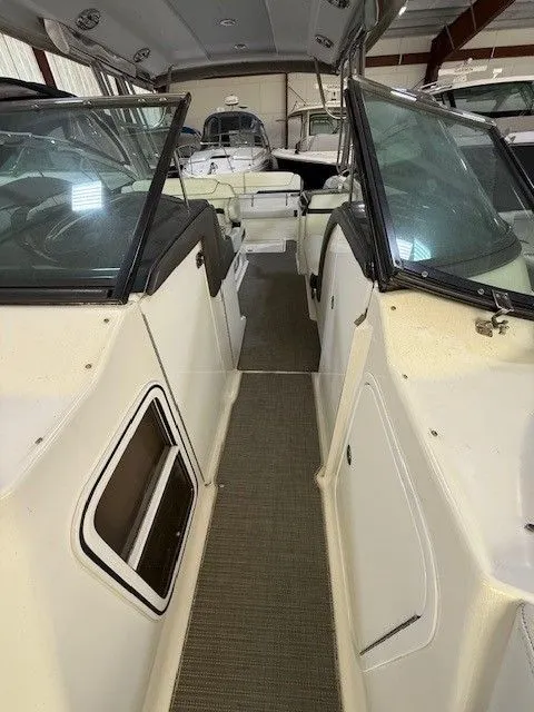Slide: The Image of Interior view of a 2016 Formula 350 FX Crossover Bowrider boat. - 21