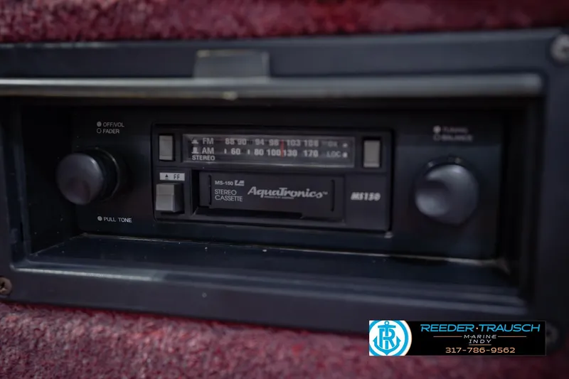 Slide: The Image of 1997 Lund 1650 Angler SS stereo cassette player, Aquatronics MS150 model. - 39