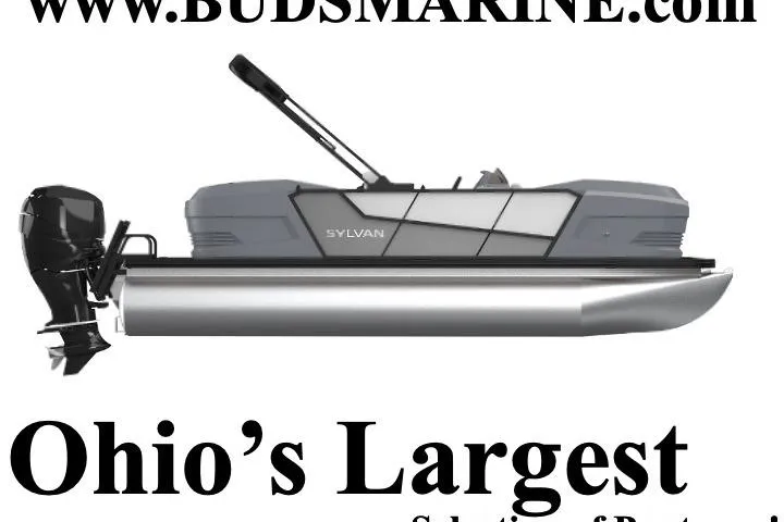 The Image of Sylvan A-Series 22 LZ DH Sport 2026 pontoon boat at Bud's Marine Ohio. - 0