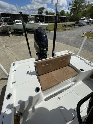 Slide: The Image of 2023 Sea Pro 248 Bay Series boat with outboard motor. - 17