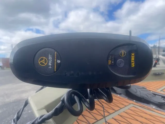 Slide: The Image of i-Pilot Ultrex control on Lowe Roughneck 2024 boat. - 4