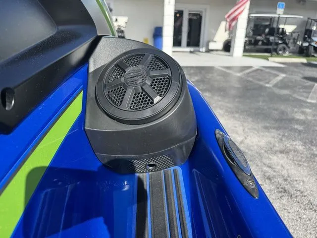 Slide: The Image of Close-up of a speaker on a 2024 Yamaha WaveRunner VX Limited HO. - 10