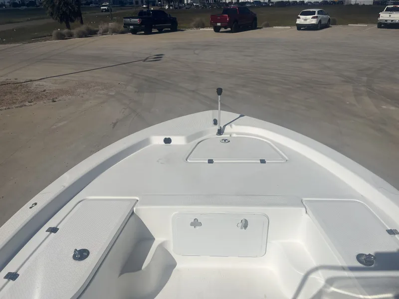 Slide: The Image of 2013 Sea Fox 180XT boat on a parking lot. - 28