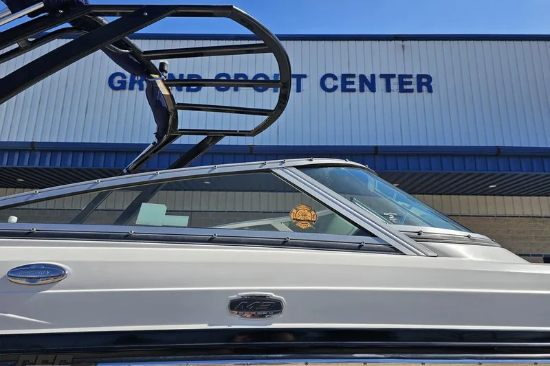 Slide: The Image of 2013 Monterey M3 Sport Boat at Grand Sport Center, side view. - 3