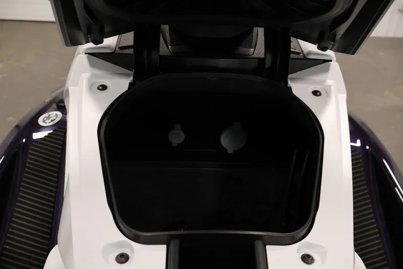 Slide: The Image of Open storage compartment of 2026 Yamaha WaveRunner VX Cruiser HO. - 14